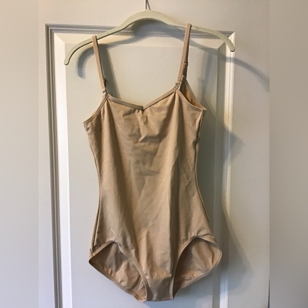 Capezio Nude leotard Womens Lrg